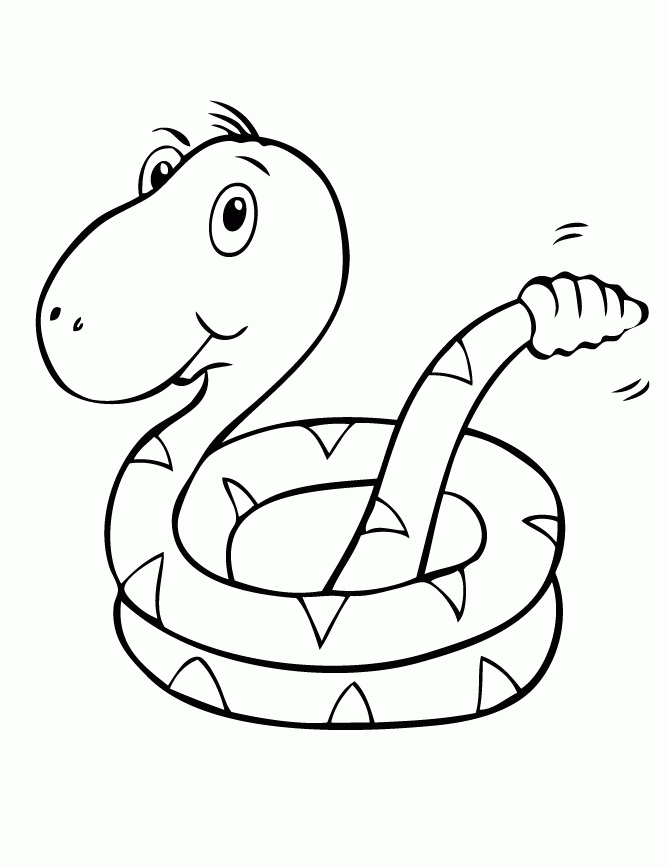 Dibujos infantiles de serpientes