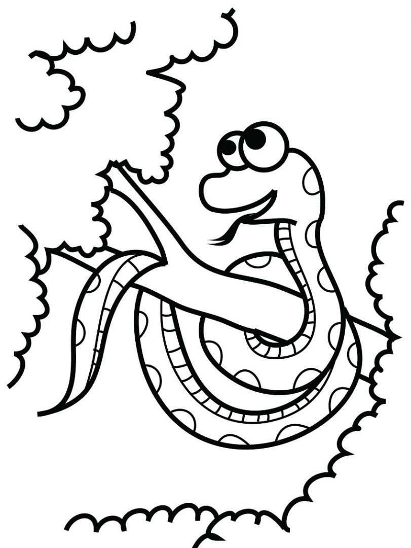 Dibujos para niños de serpientes